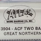 Atlas 3904 N Scale Great Northern 2-Bay Covered Hopper #173858