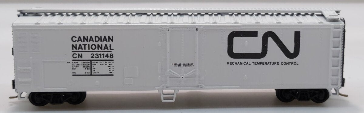 Atlas 3654 N Scale CN 50' Reefer #231148 LN/Box