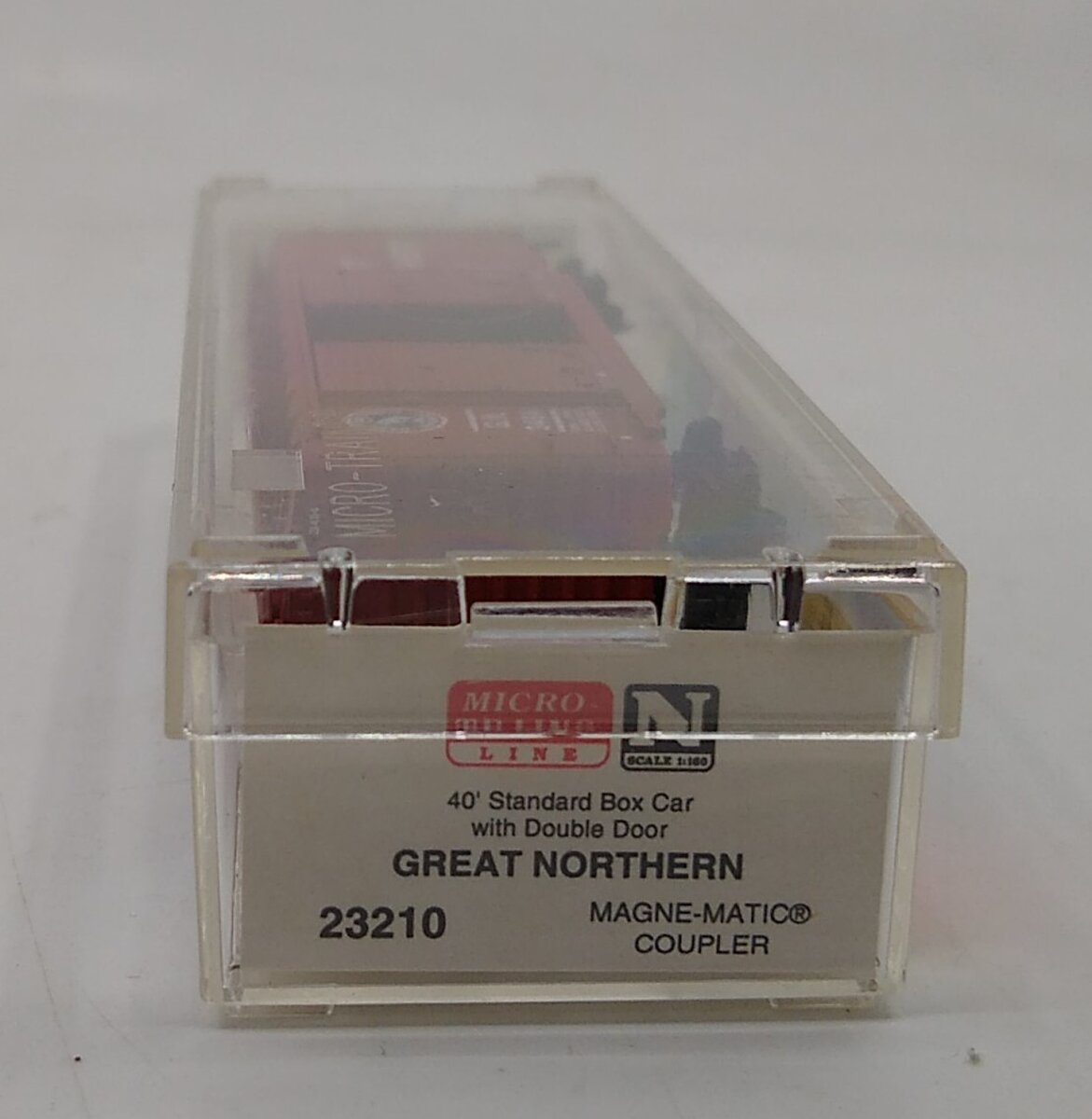 Micro-Trains 02300210 N Great Northern 40' Standard Double Door Boxcar #3484 LN/Box