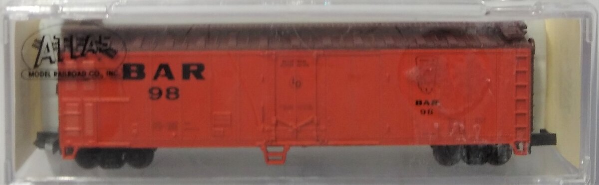 Atlas 3652 Bangor & Aroostook 50' Mechanical Reefer #98