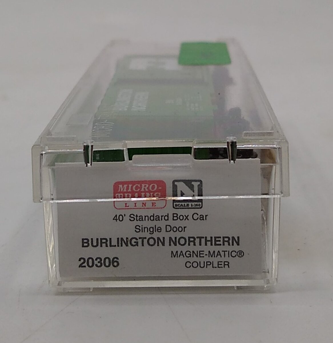 Micro-Trains 02000306 N Scale Burlington Northern 40' Single Door Boxcar #189284 LN/Box
