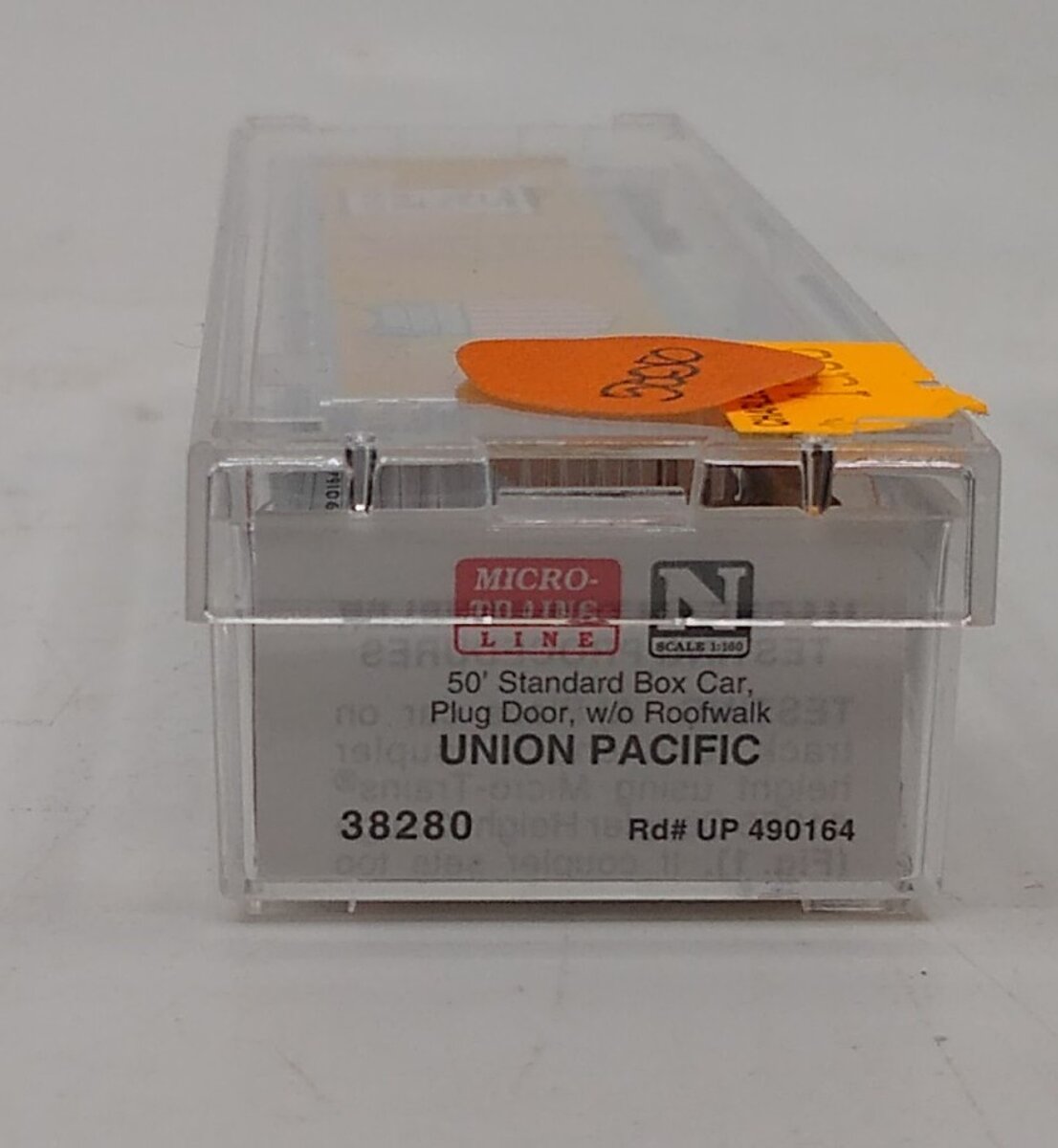 Micro-Trains 38280 N Union Pacific 50' Steel Plug Door Boxcar #490164