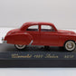 Solido 4508 1:43 Scale L'Age D'Or Red 1950 Chevrolet Sedan W/Plastic Case