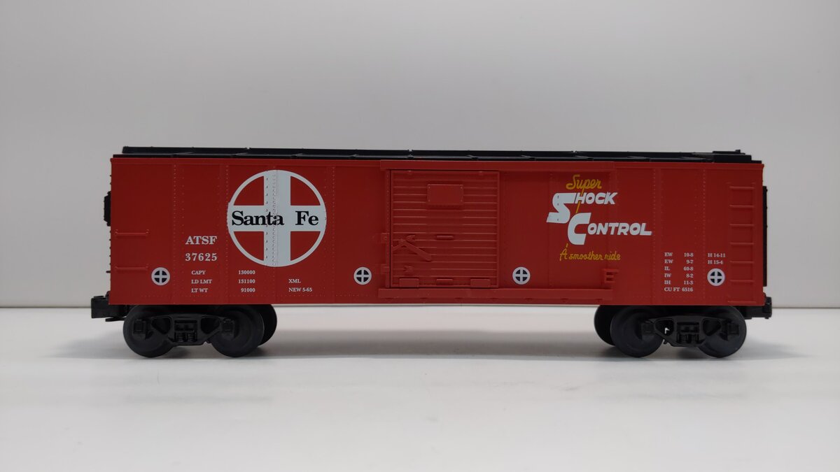 MTH 30-7406 O Gauge Santa Fe Semi-Scale Boxcar LN
