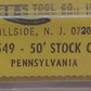 Atlas 3549 N Scale Pennsylvania 50' Stock Car