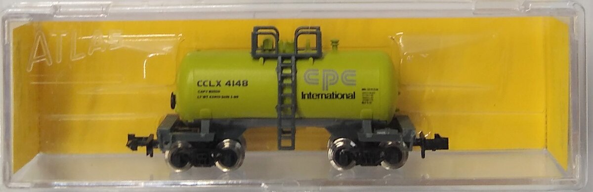 Atlas 3246 N Scale CPC "Beercan" Tank Car #4148 LN/Box