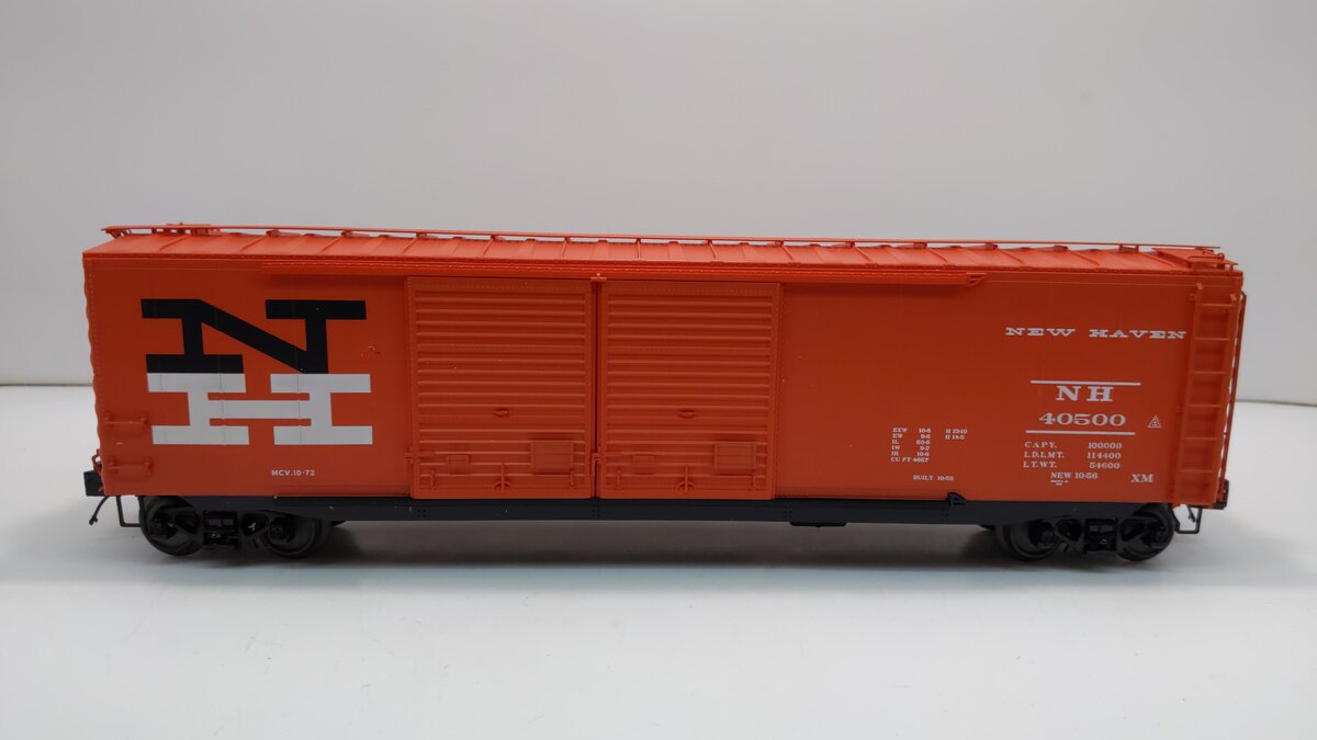 MTH 20-93601 O Gauge New Haven 50' PS-1 Double Door Boxcar #40500