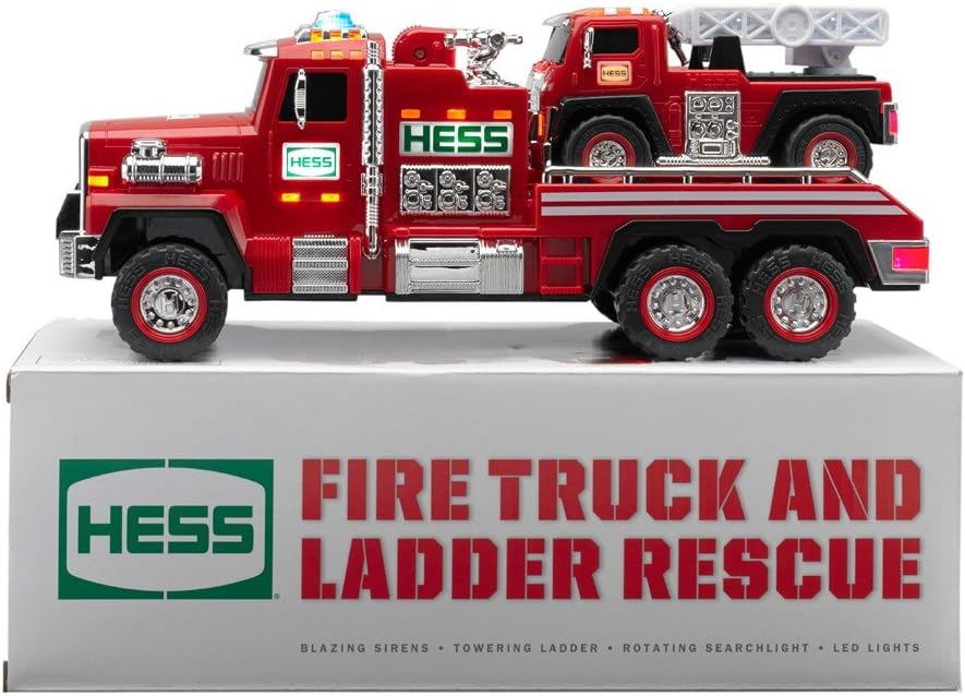Hess 2015 Fire Truck and Ladder Rescue Vehicle LN/Box