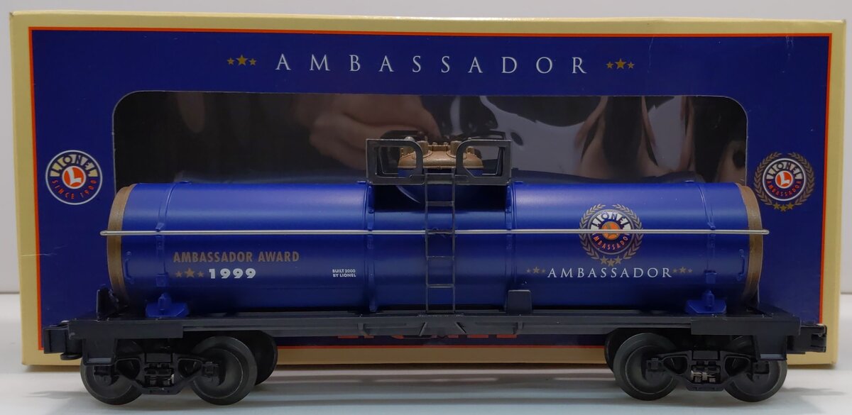 Lionel 6-16817 O Gauge TC SDM Ambassador Bronze Single Dome Tank Car #1999 NIB