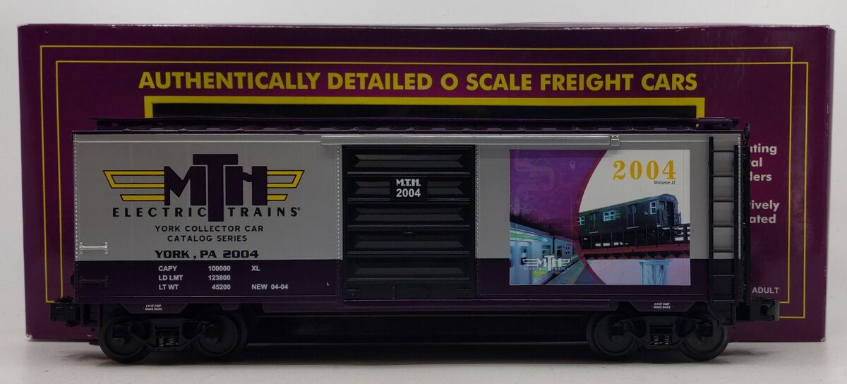 MTH 20-93189 O Gauge TCA Spring York 2004 Boxcar MT/Box