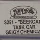 Atlas 3251 N Scale Geigy Chemical Beer Can Tank Car #88383 LN/Box
