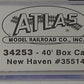 Atlas 34253 N NY New Haven 40' Box Car #35514 LN/Box