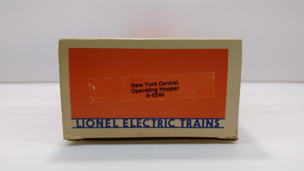 Lionel 6-9240 O Gauge New York Central Operating Hopper #9240 LN/Box