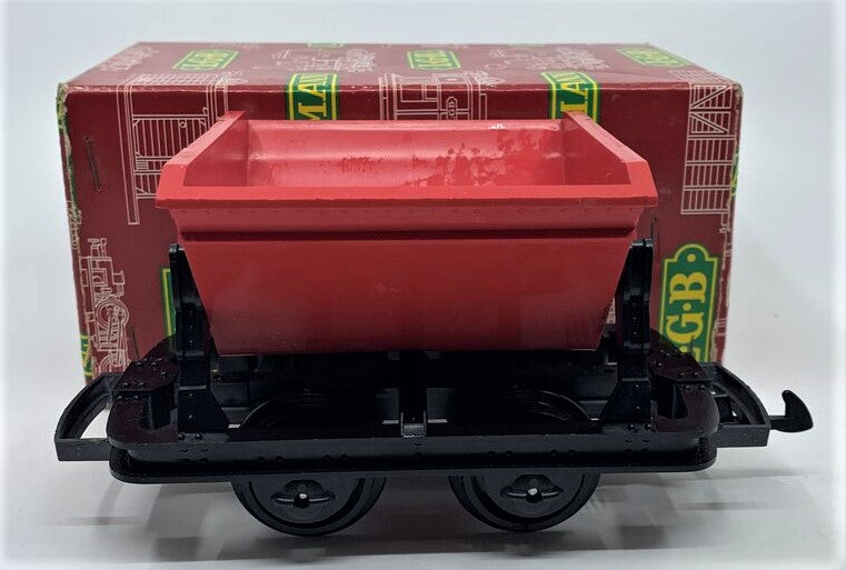 LGB 4043 G Scale Short Red Dump Car EX/Box