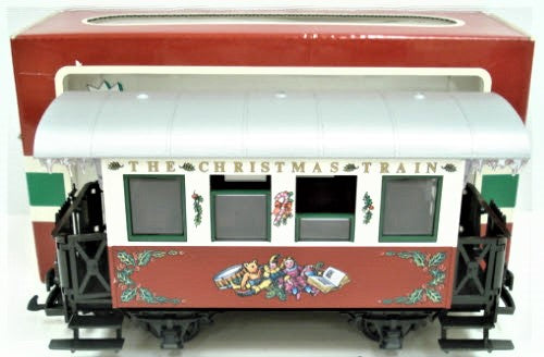 LGB 3607 G Scale The Christmas Train Passenger Car NIB