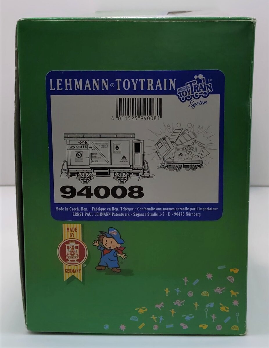 LGB 94008 G Scale Exploding Dynamite Car NIB