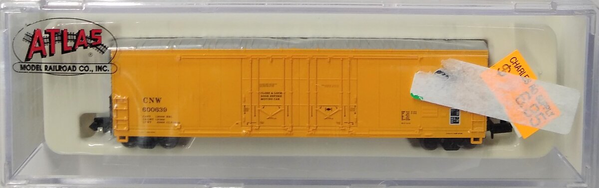 Atlas 31031 N Scale Chicago & North Western Evans D.P.D Boxcar #600639 LN/Box