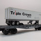 Lionel 6-17507 O Norfolk Southern Flatcar w/ Triple Crown Trailer #17507 LN/Box