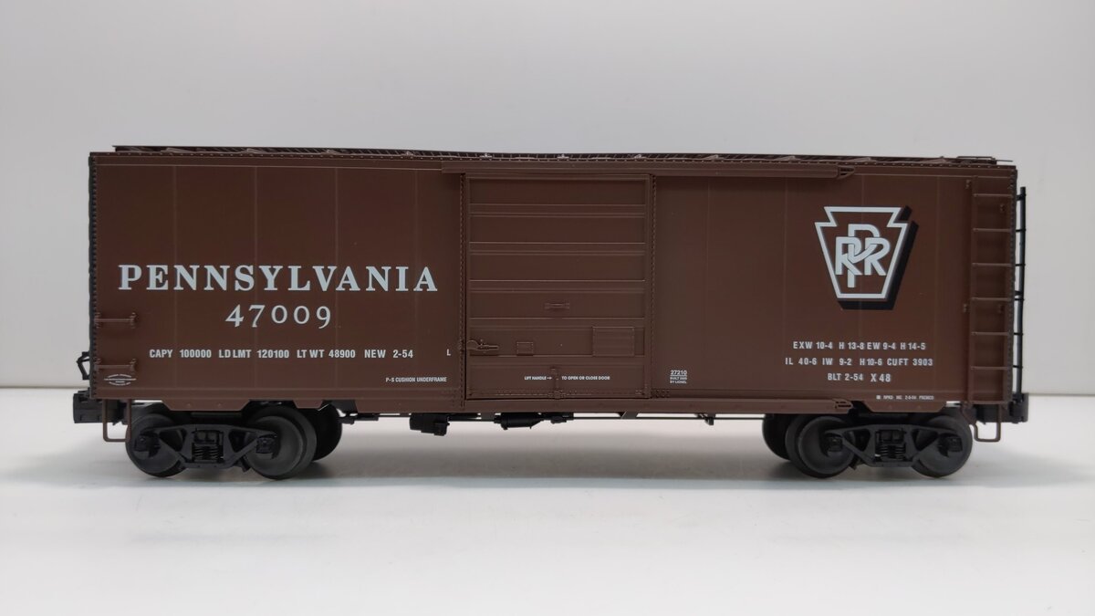 Lionel 6-27210 O Gauge Pennsylvania Railroad PS-1 Box Car #47009 LN/Box