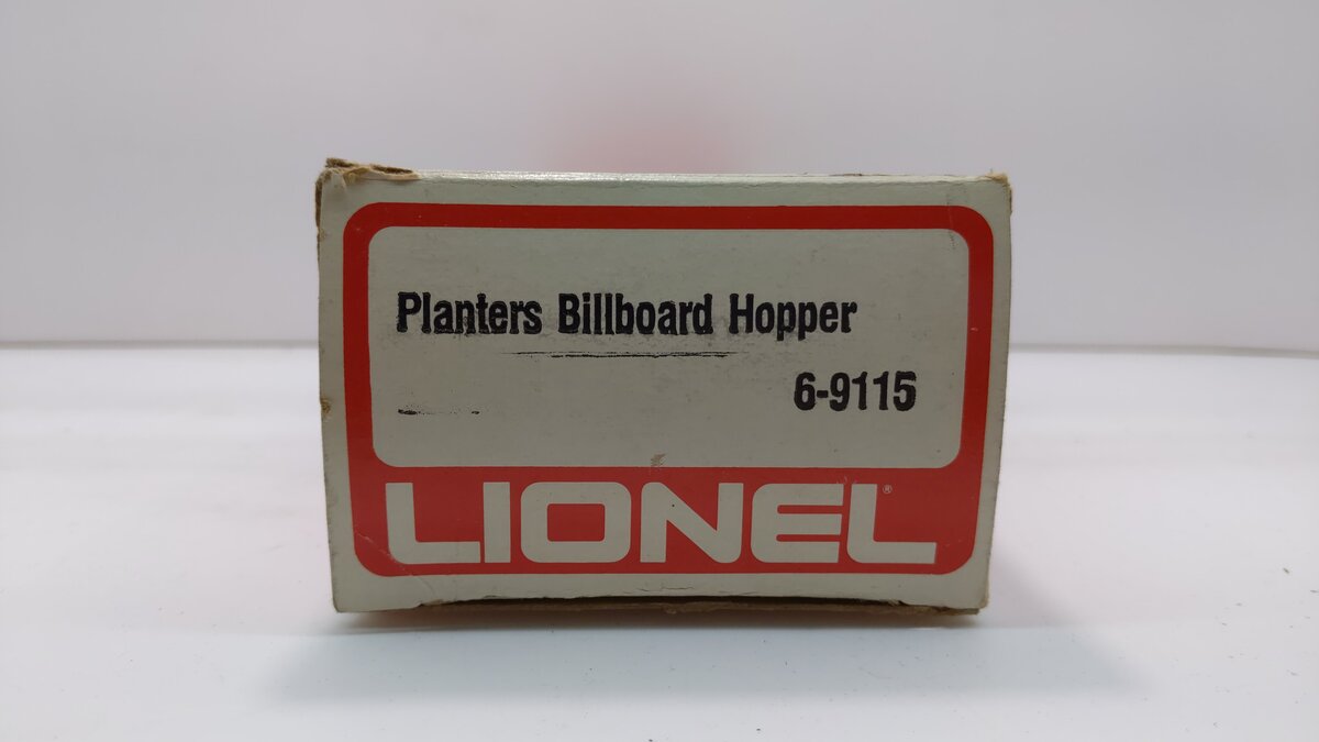 Lionel 6-9115 O Gauge Planters 4-Bay Billboard Hopper LN/Box