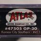 Atlas 47505 N Scale Kansas City Southern GP-30 Diesel Locomotive #4117