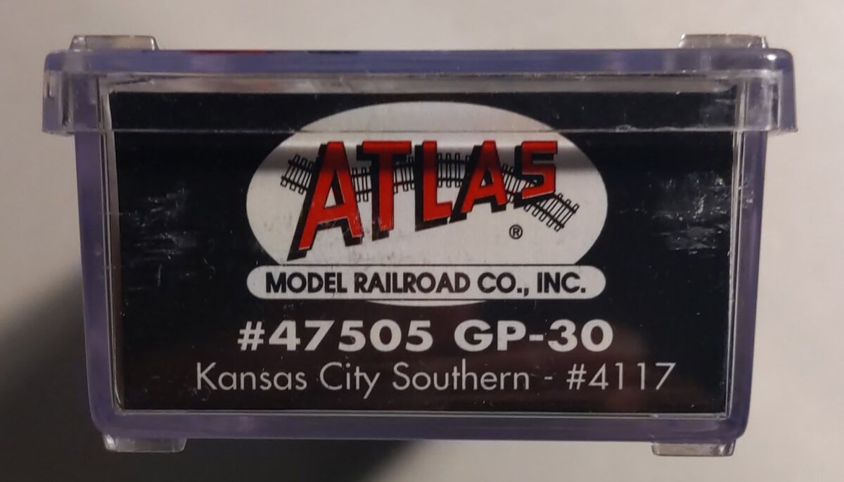 Atlas 47505 N Scale Kansas City Southern GP-30 Diesel Locomotive #4117