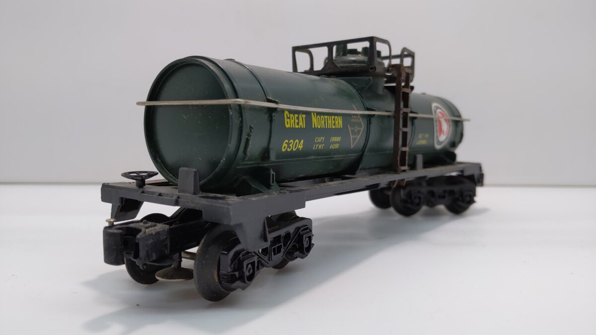 Lionel 6-6304 O Famous American Railroad Great Northern Single Dome Tank Car LN/Box