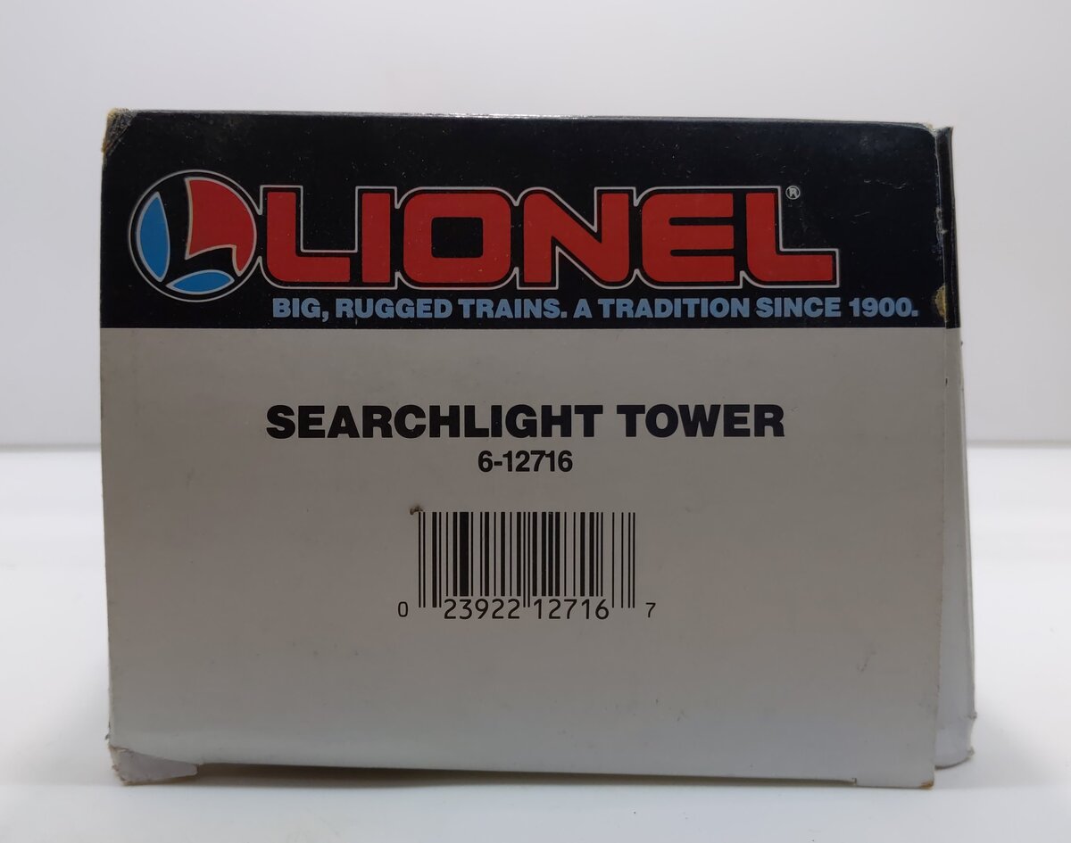 Lionel 6-12716 O Dual Searchlight Tower LN/Box
