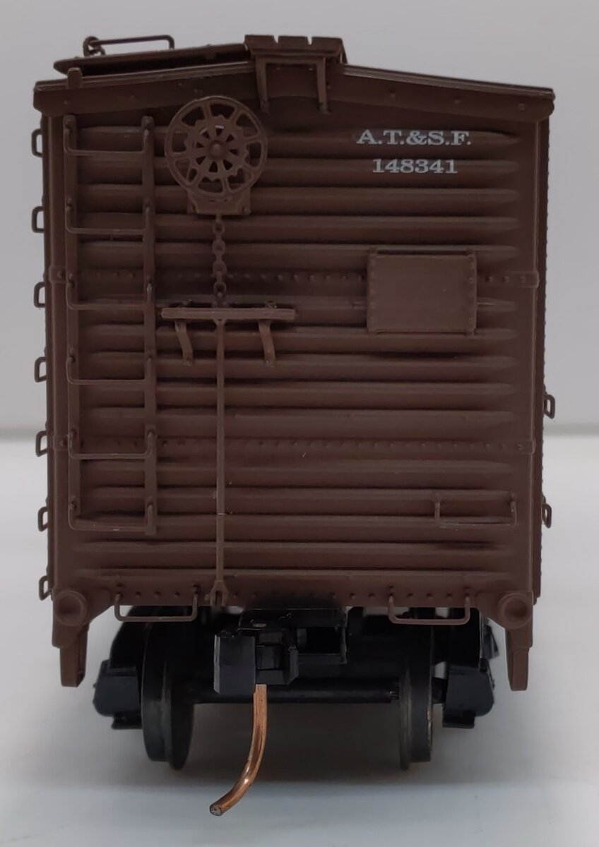 S-Helper 00134 S Scale ATSF 40' Steel Re-Built XM Boxcar #148341 LN/Box
