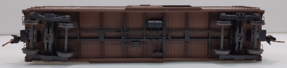 S-Helper 00134 S Scale ATSF 40' Steel Re-Built XM Boxcar #148341 EX/Box