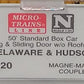 Micro-Trains 07600020 N Scale D&H 50' Plug Door Boxcar w/o Roofwalk #24294