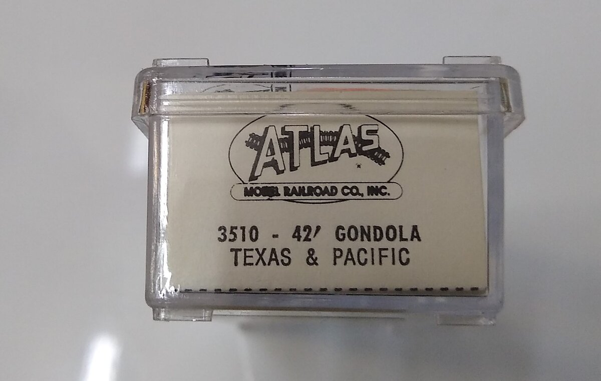 Atlas 3510 N Scale Texas and Paicifc 40' Steel Gondola #17998 LN/Box