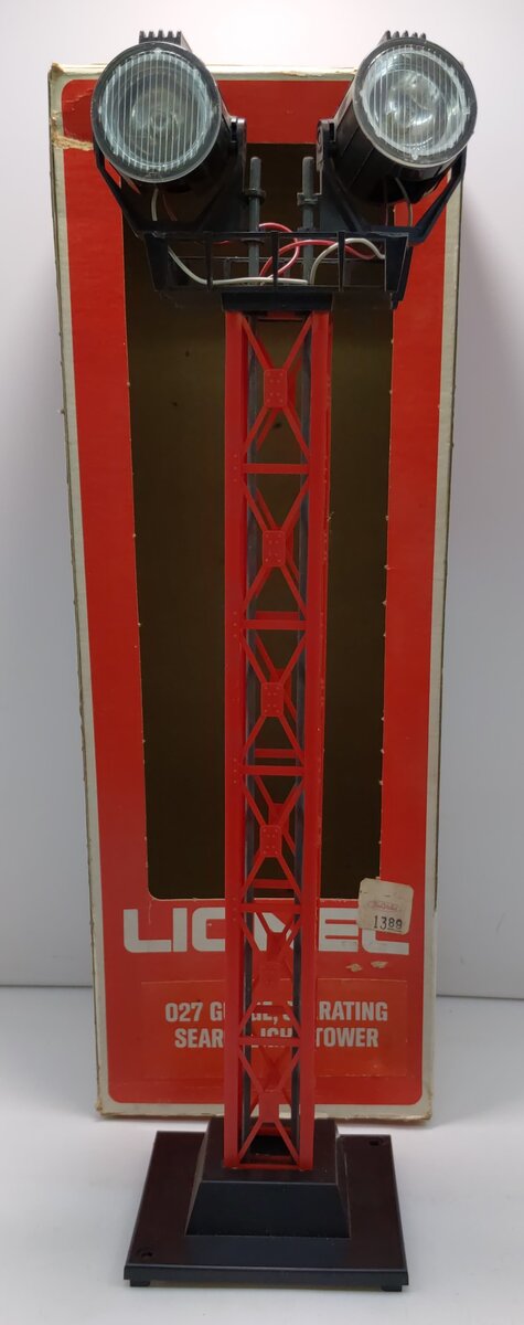 Lionel 6-2314 O Gauge Operating Searchlight Tower LN/Box