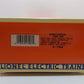 Lionel 6-17908 O Gauge Marathon Oil Tank Car LN/Box