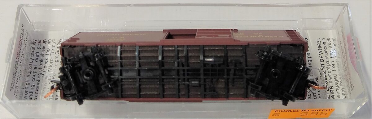 Micro-Trains 02000296 N Union Pacific 40' Standard Single Door Boxcar #193450 LN/Box