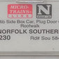 Micro-Trains 02700230 N Norfolk Southern 50' Plug Door Rib Side Boxcar #584899