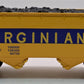 K-Line K621-44631 O Gauge Virginian Hopper w/Coal Load #2260 LN/Box