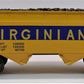 K-Line K621-44636 O Gauge Virginian Hopper w/Coal Load #2299 LN/Box