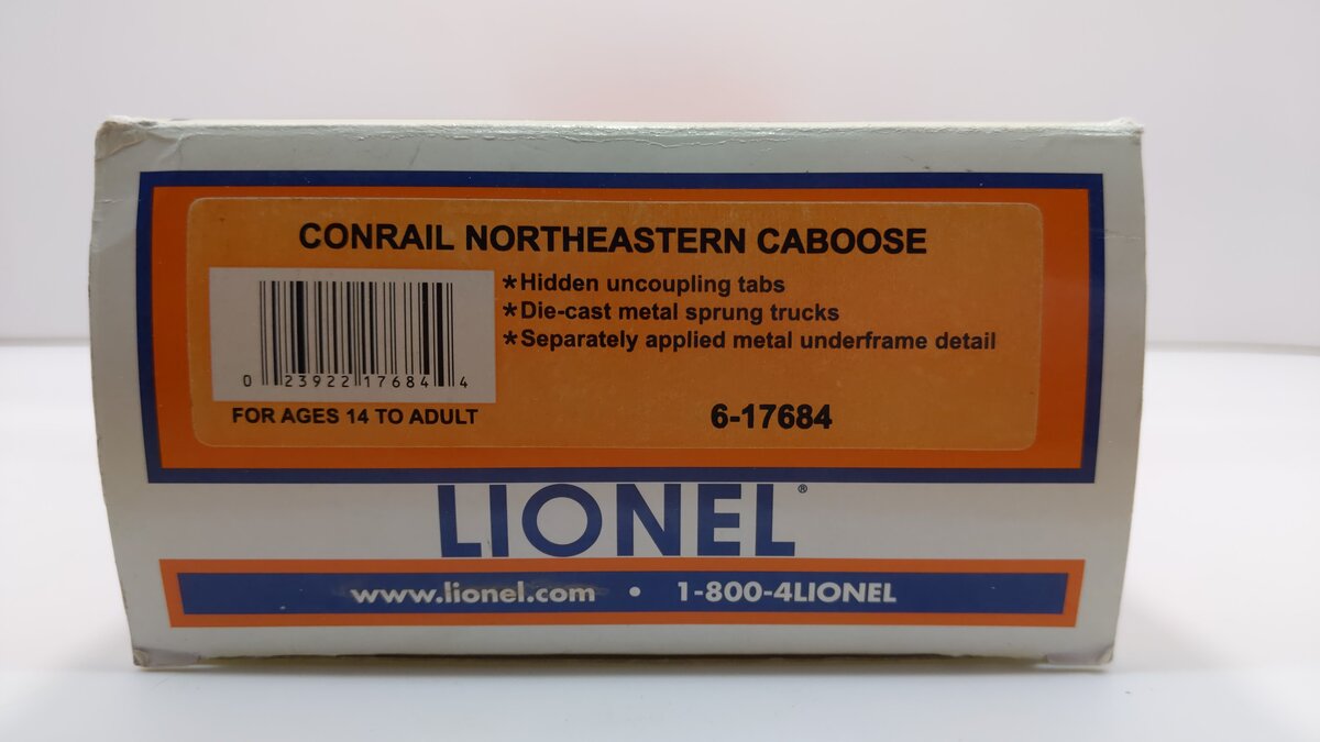 Lionel 6-17684 Conrail Northeastern Caboose