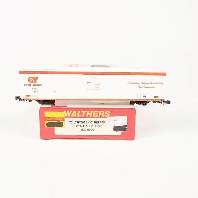 Walthers 932-8005 N Scale Cryo-Trans 70' Cryogenic Reefer #1340