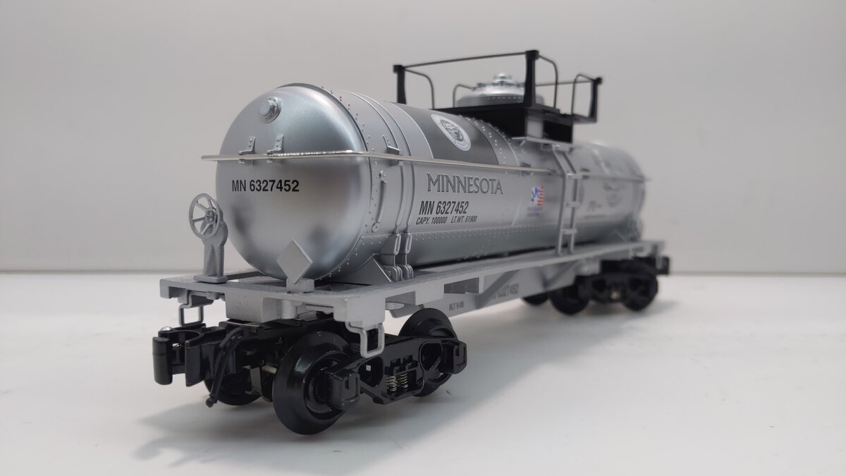 K-Line 6-21103 O Minnesota State Quarter Tank Car Bank LN/Box