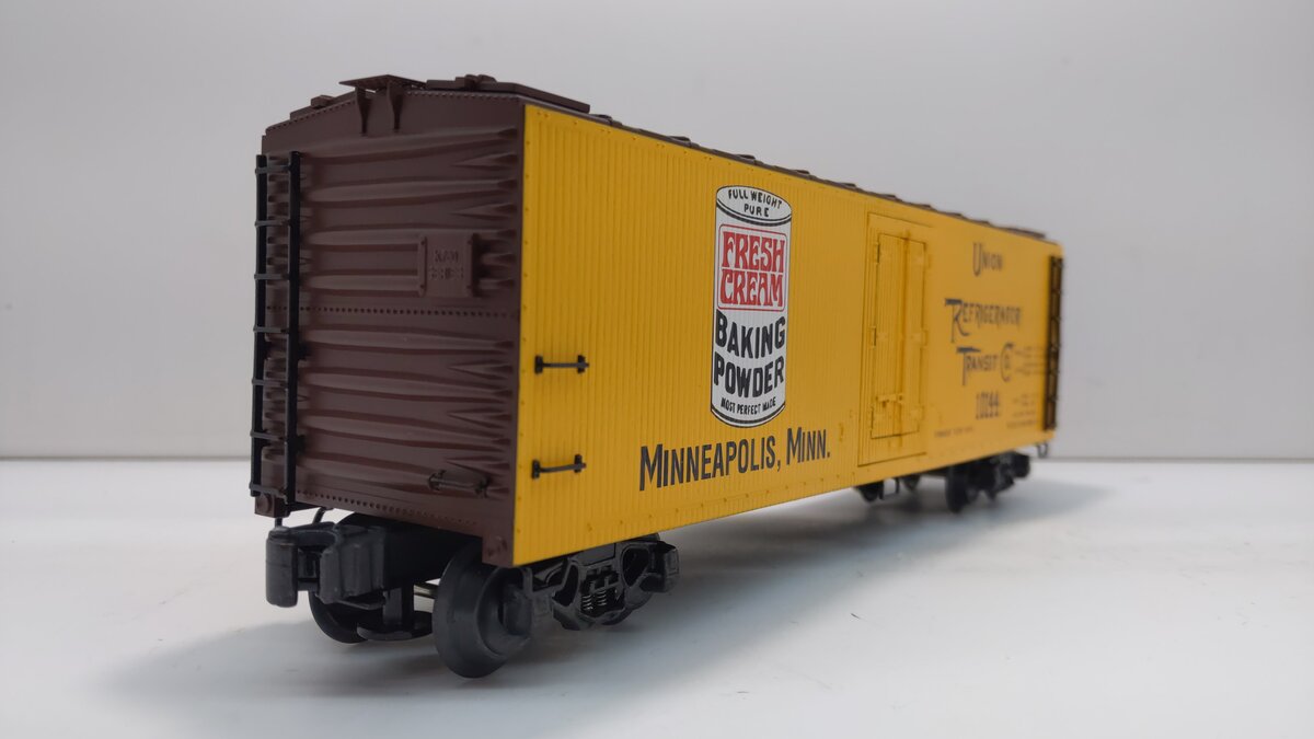 K-Line K762-8030 O Gauge Fresh Cream Baking Powder Reefer Car #10144 EX/Box