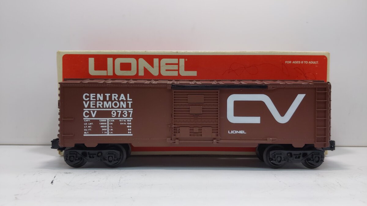 Lionel 6-9737 O Gauge Central Vermont Boxcar EX/Box