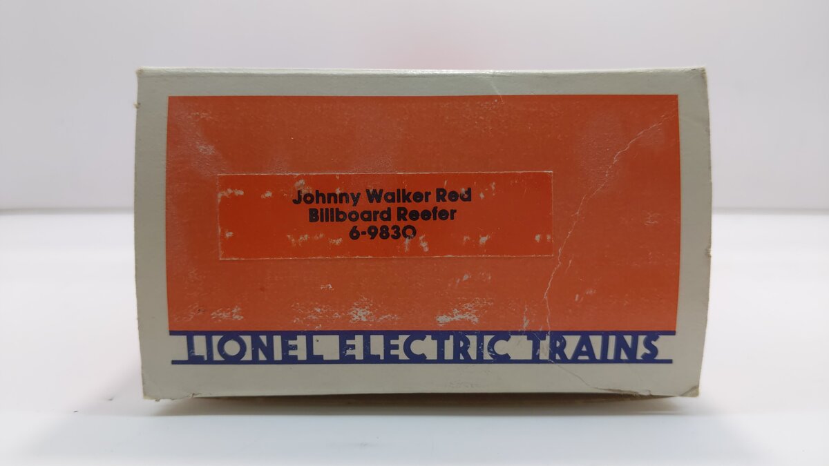 Lionel 6-9830 O Gauge Johnny Walker Red Label Billboard Reefer #9830 LN/Box