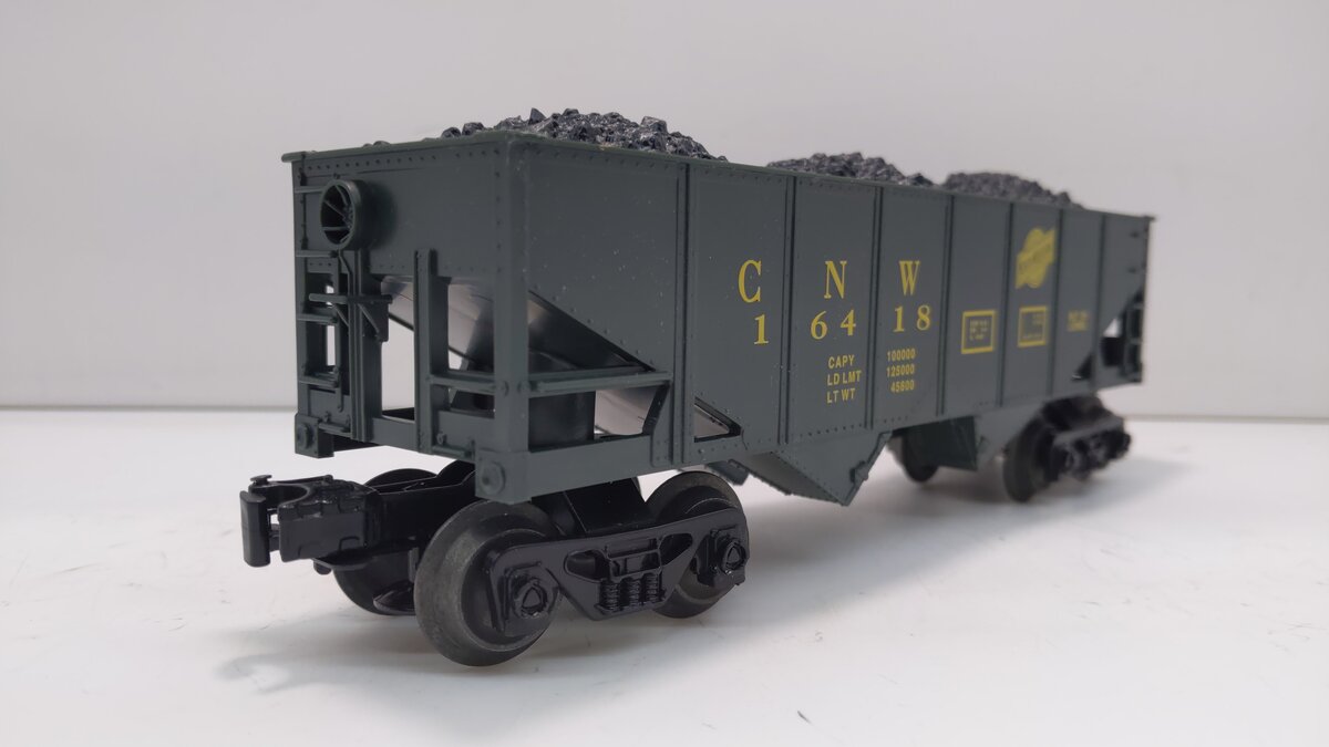 Lionel 6-16418 Chicago & North Western 2-Bay Hopper LN/Box