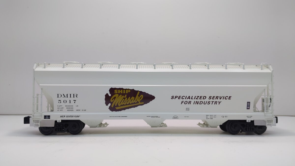 Lionel 6-27117 O Gauge DMIR 3-Bay ACF Hopper #5017 LN/Box