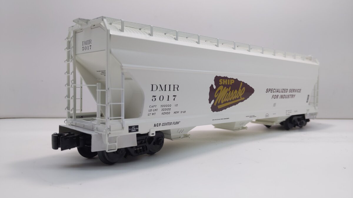 Lionel 6-27117 O Gauge DMIR 3-Bay ACF Hopper #5017