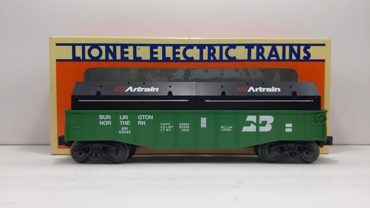 Lionel 6-52049 Burlington Northern Artrain Commemorative Car LN/Box