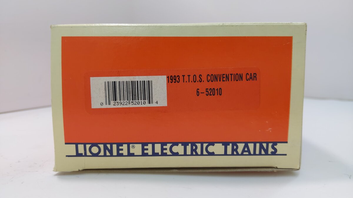 Lionel 6-52010 O Gauge T.T.O.S 1993 Weyerhaeuser Convention Boxcar #838593 LN/Box