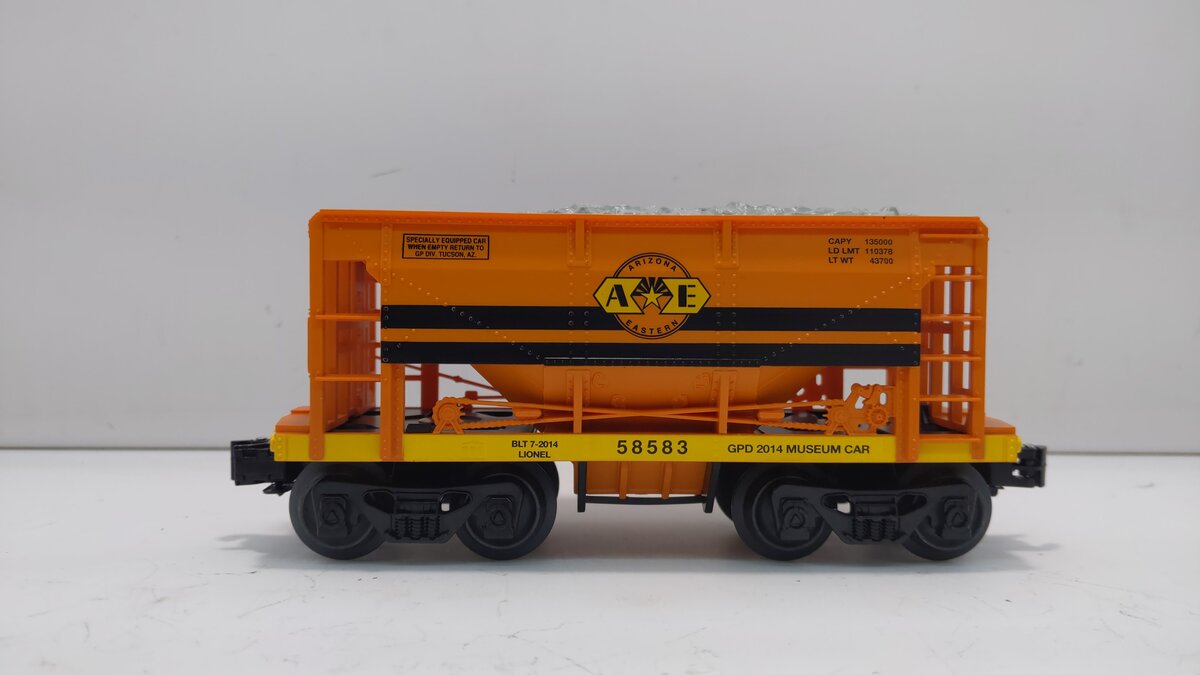 Lionel 6-58583 2014 Gadsden-Pacific AZER Ore Car LN/Box